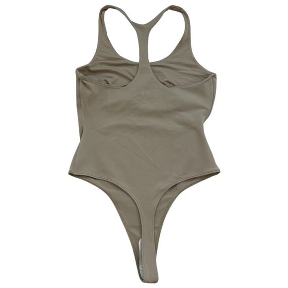 Alo yoga beige bodysuit size L - Picture 2 of 5
